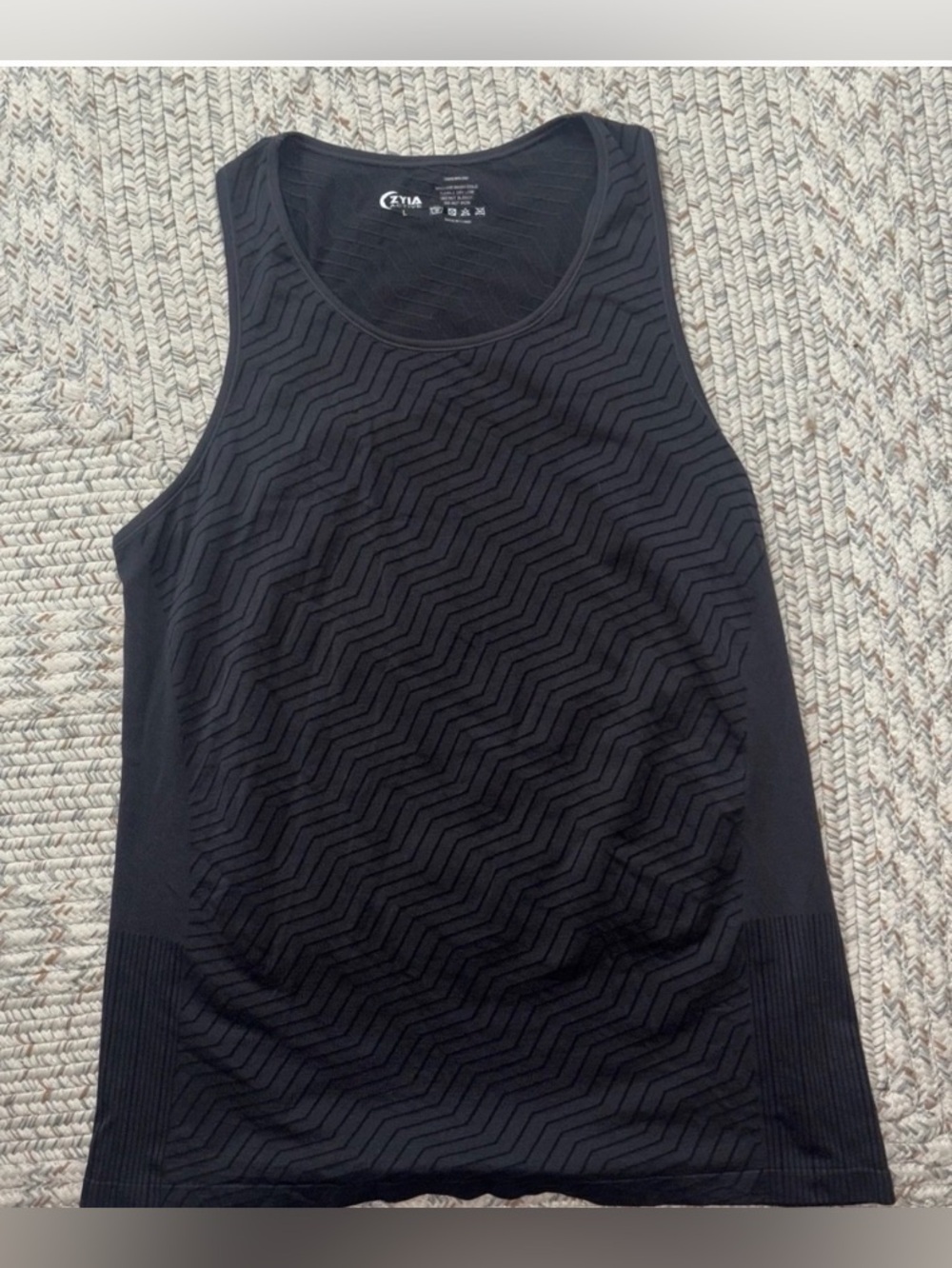 Zyia Black Tank size Large